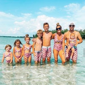 Like New Tie front swimsuit